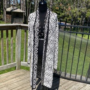 Adore Open Front Long Sweater Coat